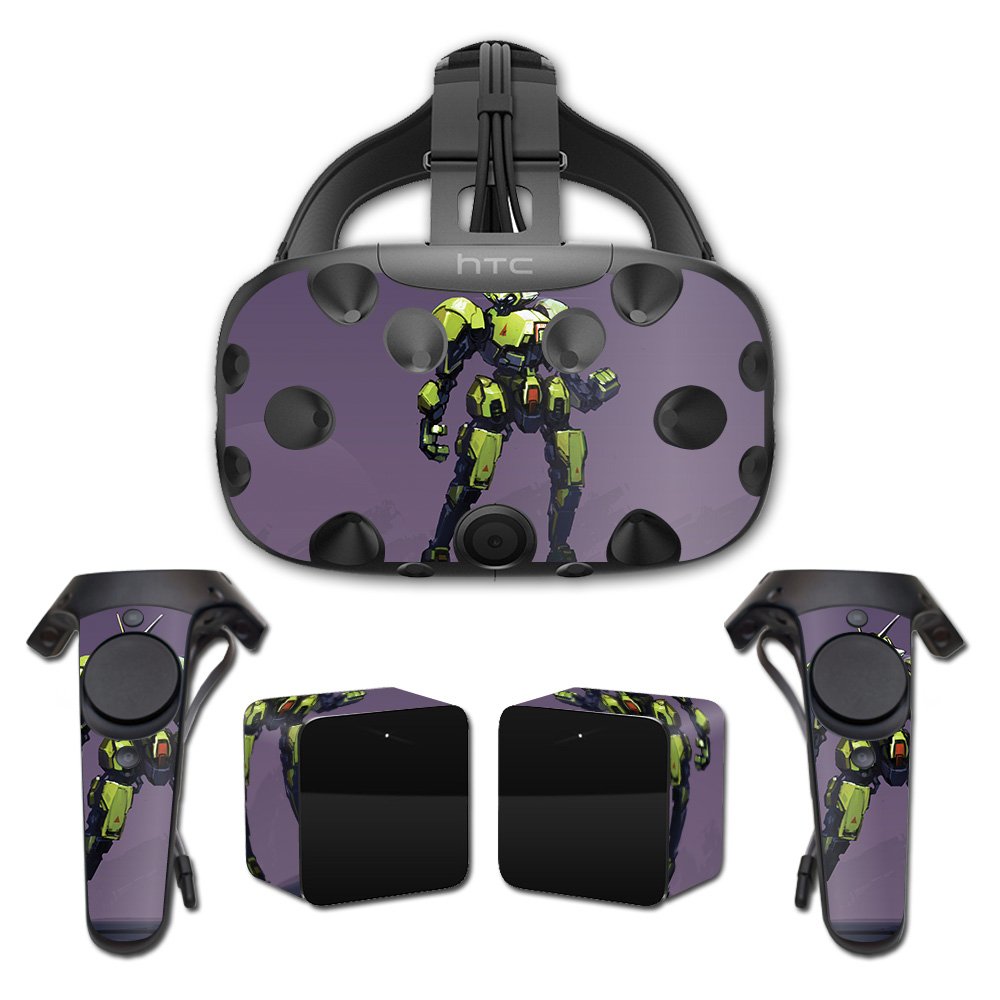 MightySkins Skin Compatible with HTC Vive Full Coverage - Green Beetle | Protective, Durable, and Unique Vinyl Decal wrap Cover | Easy to Apply, Remove, and Change Styles | Made in The USA