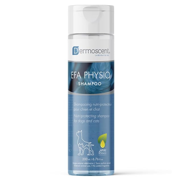 Dermoscent EFA Physio Champú Perros Gatos Sin Jabón Piel Sensible 200 ml
