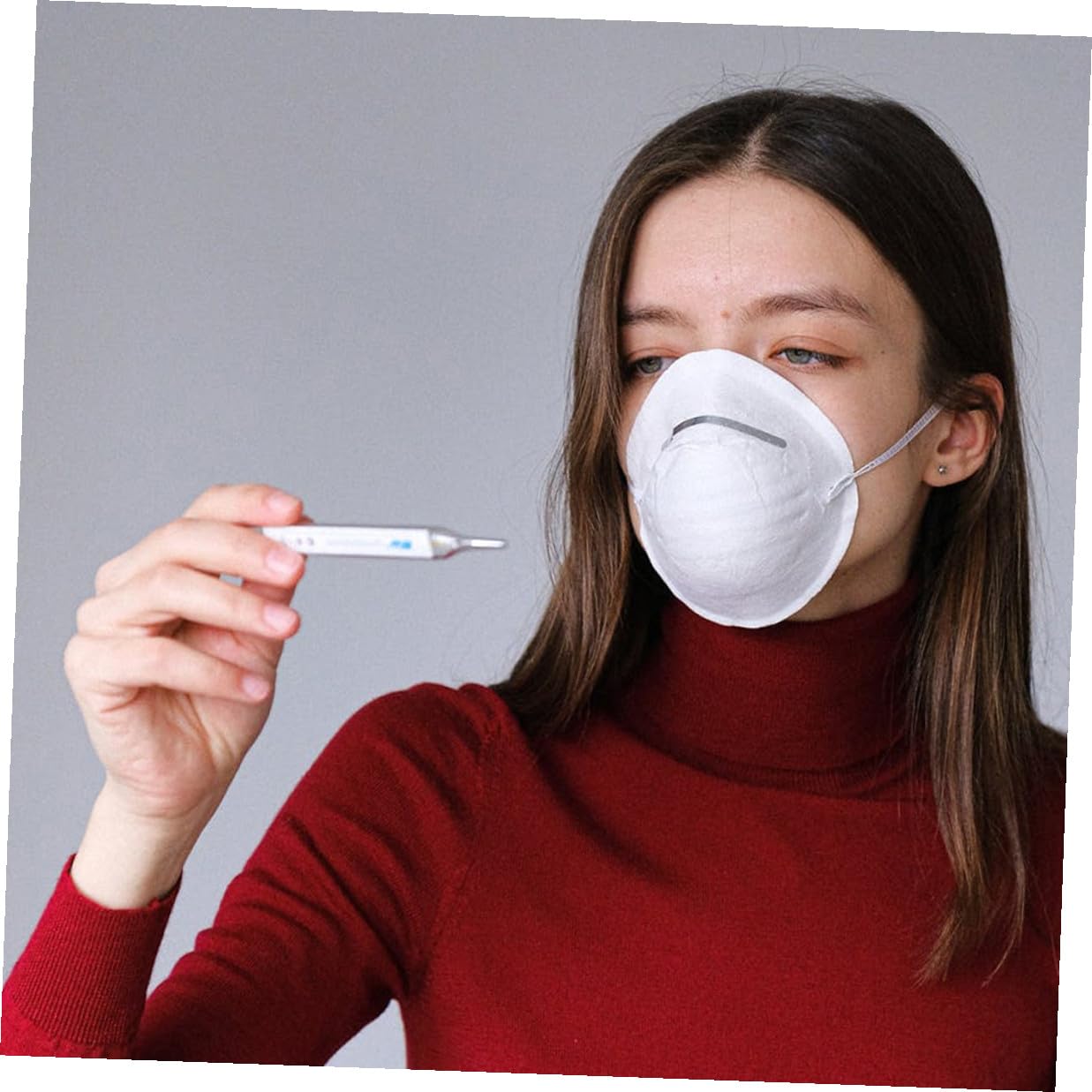 BETOOKY 200pcs Disposable Digital Thermometer Sensor Sleeves Thin Film Protective Disposable Sensor Protectors for Use at Home and Clinic