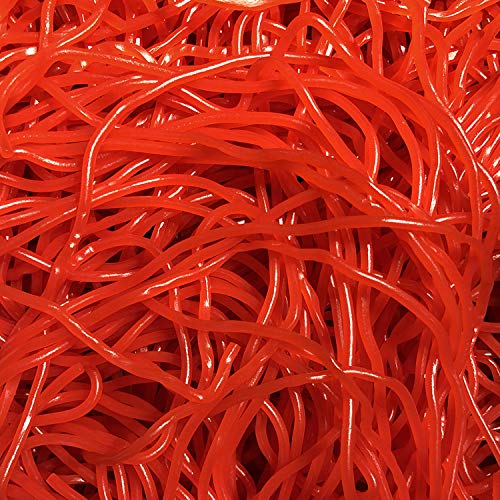 Dee Best Strawberry Flavored Red String Licorice Candy | Mouthwatering Soft, Chewy Extra Long Shoestring Licorice Vine Laces Old Fashioned Candy | Great For Decorating Too | 32 Ounces - Thumbnail 7
