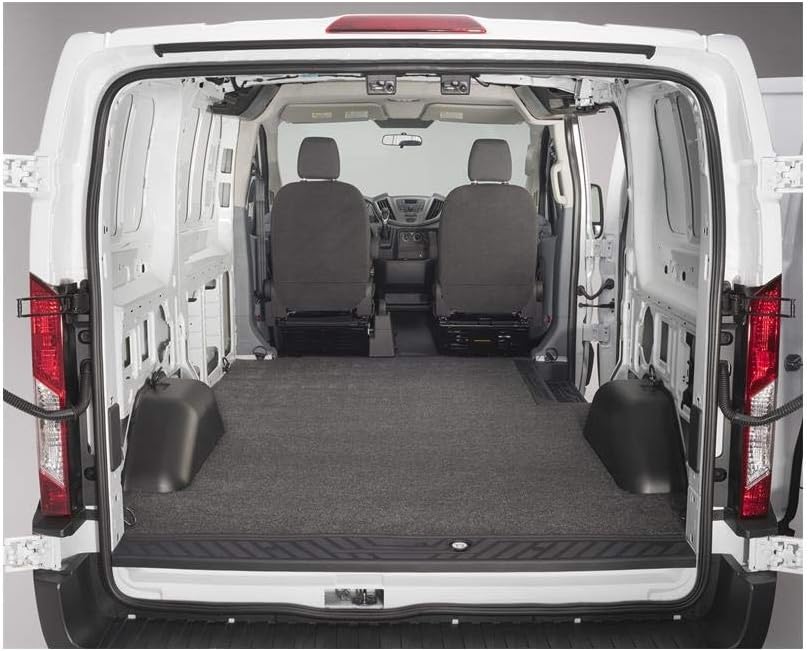 BedRug VanTred, Maxi Ext | Fits 2015 - 2025 Ford Transit Long Wheel Base Ext - 148" Wb W/ Extended Body | Charcoal Grey, VTFT15LE