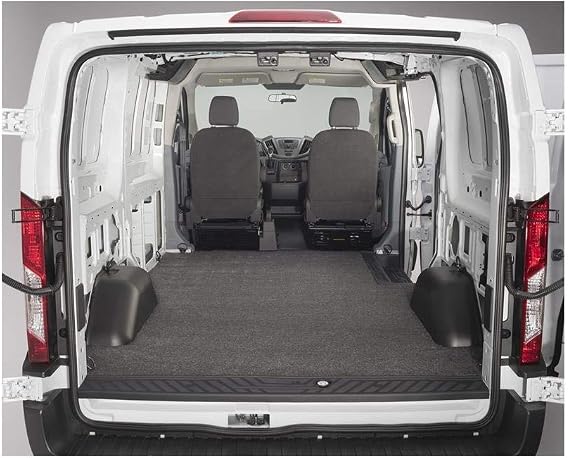 BedRug VanTred, Maxi Ext | Fits 2015 - 2025 Ford Transit Long Wheel Base Ext - 148 Wb W/ Extended Body | Charcoal Grey, VTFT15LE