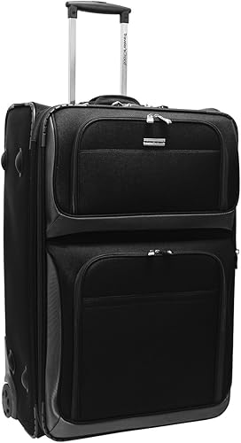 Traveler 's Choice Unisex-Adult convencionales II 30" Rugged rollaboard, Negro), TC0804K29