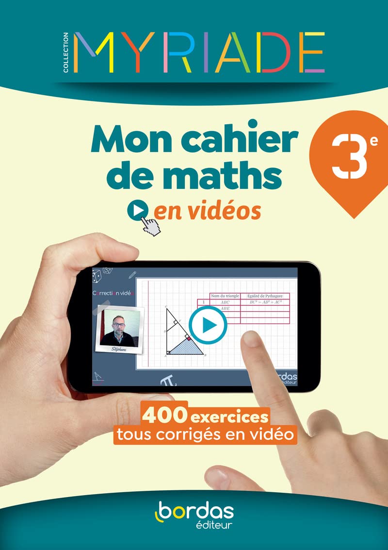 Manuel De Maths 3ème Myriade En Ligne
