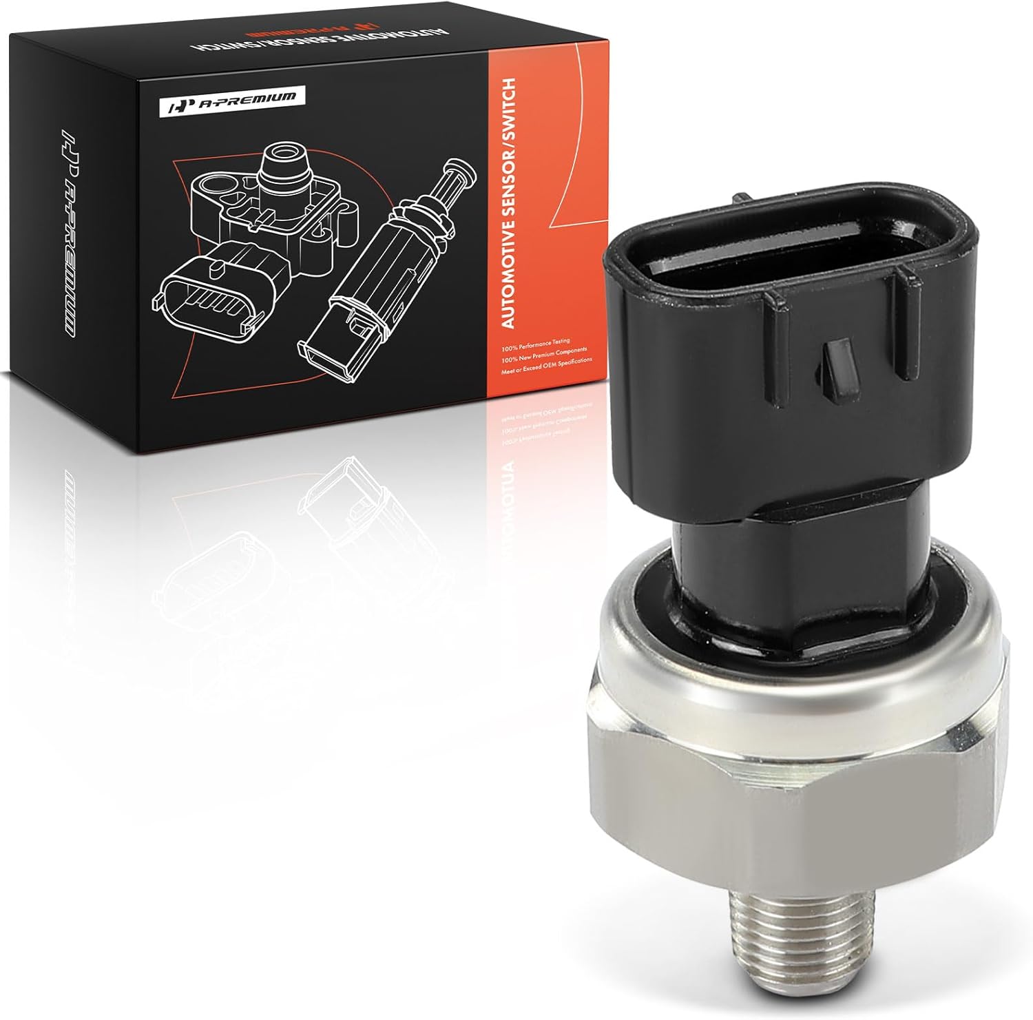 A-Premium Oil Pressure Sensor [3 Pins] Compatible with Lexus IS200t 2016-2017, IS300 2018-2022, NX200t 2015-2017, NX300 2018-2021, NX300h 2015-2021, RC200t 2016-2017, GS200t 2016-2017, LFA 2012