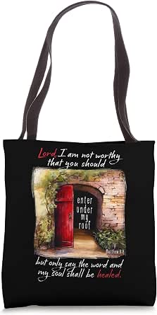 "I Am Worthy" Tote Bag By Shades Of Color - African American Art Woven Tote (17x17 Inches) - View #5