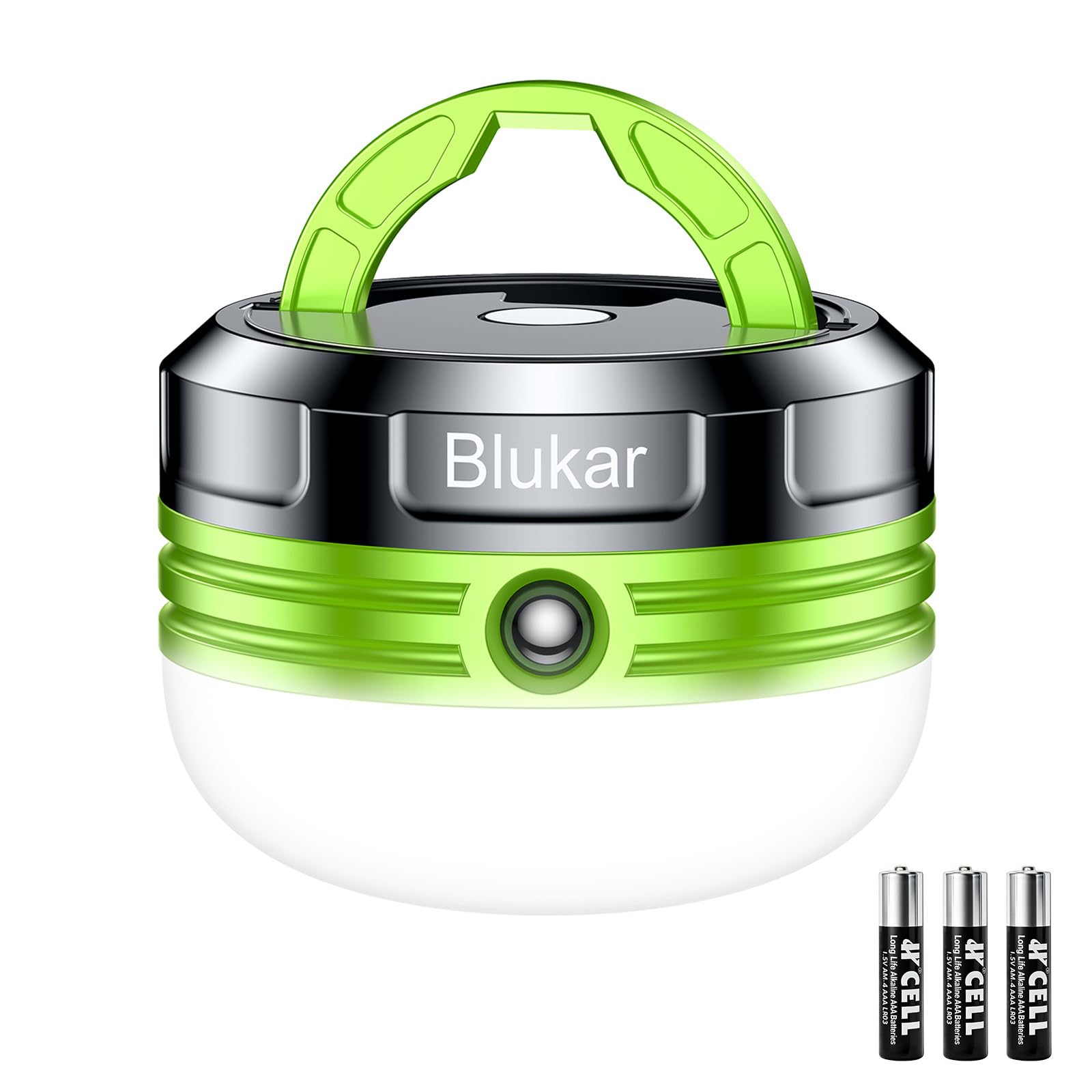 Blukar Campinglampe, LED Camping Laterne Mini Tragbare Camping Licht, 3 Helligkeiten Leuchtmodi & Eingebauter Starker Magnet & Wasserdicht Campingleuchte Zeltlampe für Camping, Wandern, Notfall usw.
