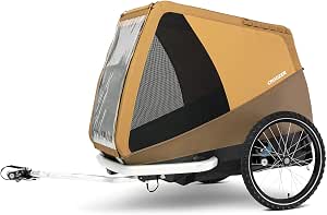 Croozer Dog Tammo Sundown Yellow, Hondentrailer, Geel