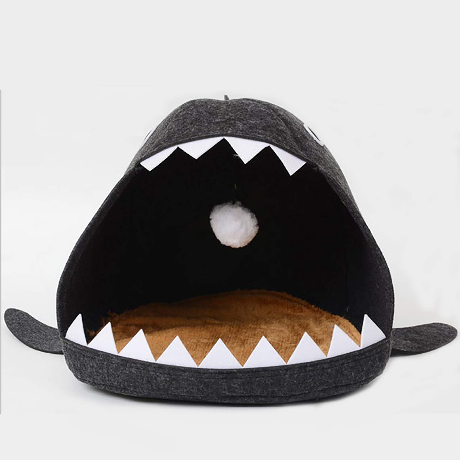 Couchage chat requin chaud et douillet pour protéger votre animal du froid