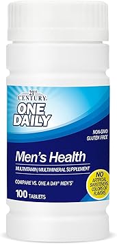 21st Century One Daily Mens Health Tablets, 100 Count