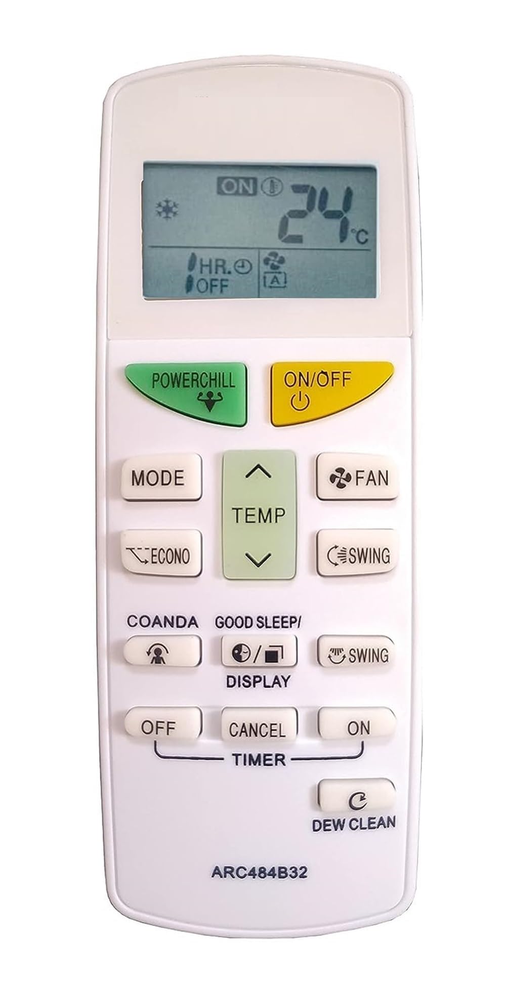5 Year Warranty Compatible for Daikin Ac Remote Dew Clean Function,1.5 Ton, 5 Star Inverter Split Ac Remote Model No. ARC484B32 (FTKM50U),White-picture-14