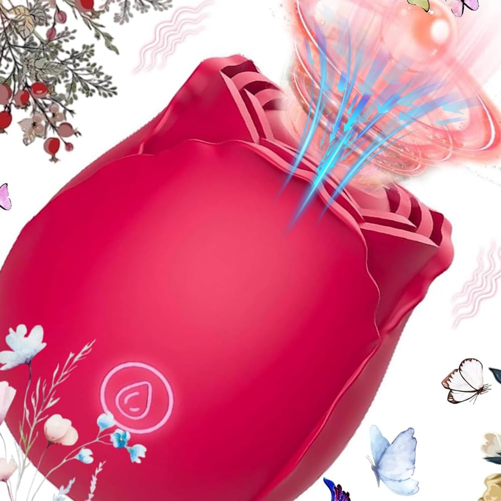 Viboators Toys, The Rose Soy Vibratoar Tongue Toy for Women 2025, Roses Adult Tools for Women 10 Speed Adult Toys Automatic Electric Machine Female R-07