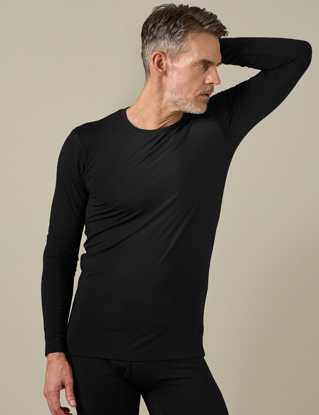 LAPASA Pacco da 2 o 1 Maglia Termica Peso Uomo Maniche Lunghe Canottiera Strato Base - Invernale Sport Allaperto Escursionismo Sci Snowboard M09/M26/M55