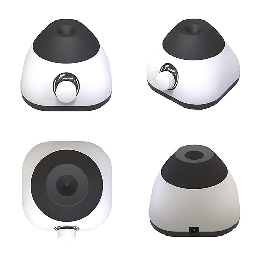 Miniatura 4 de LAB FISH Mini mezclador de vórtice, función táctil, velocidad ajustable, 0-3000 RPM, mezclador de vórtice de laboratorio para tubos de ensayo,