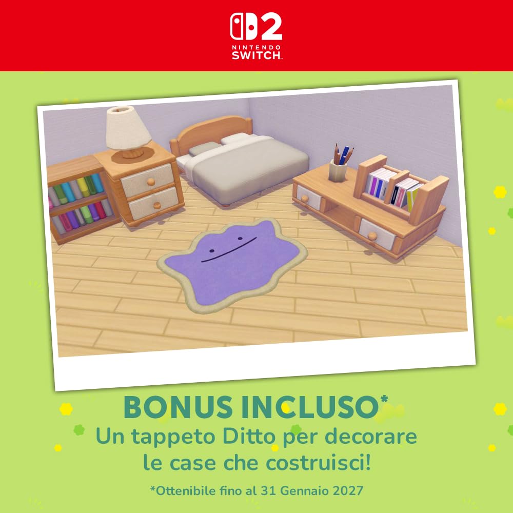 Pokémon Pokopia - Nintendo Switch 2 - Ed. Italiana - Versione su scheda