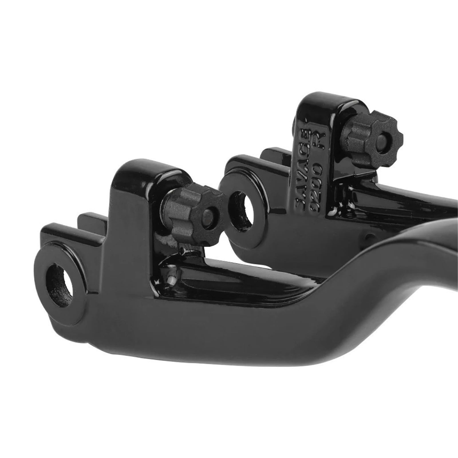 Set leve freno frizione regolabili CNC nere, maniglie di ricambio compatibili con BMW R1200GS R1200R R1200S K1200R K1300(1 set)