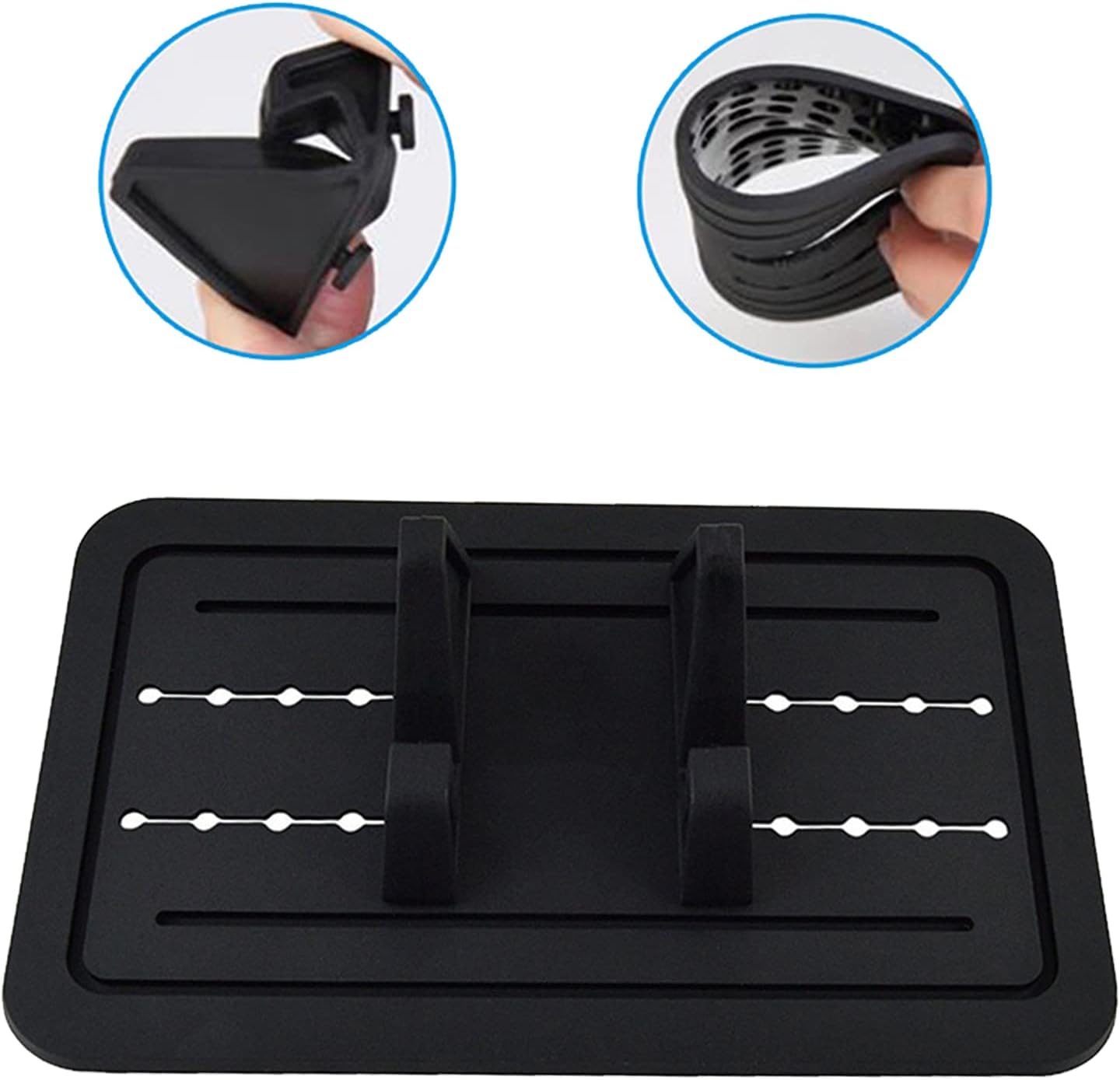 Nlmayt Car Dashboard Mat Phone Holder Non-slip Silicone Cell Phone Dash Mount Pad Car Phone Sticky Pad Stand for All Vehicles Phones GPS 7 61RSG2a 1wL. AC SL1500