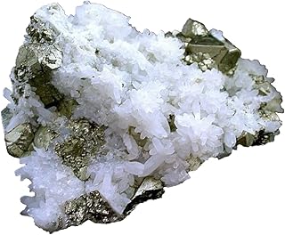 Pyrite Multicrystal Skeletal Quartz Specimen Museum Quality 2 Lb 4.2 Ounce PS7