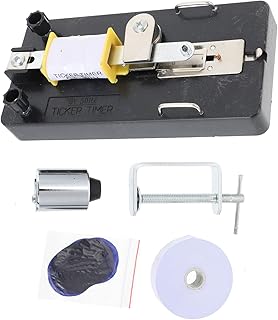 Mipcase Physics Teaching Material Laboratory Ticker- Ticker- Tape Timer Acceleration Laboratory Test Equipment- Physics Electromagnetic tape timer Apparatus School Lab Accessories