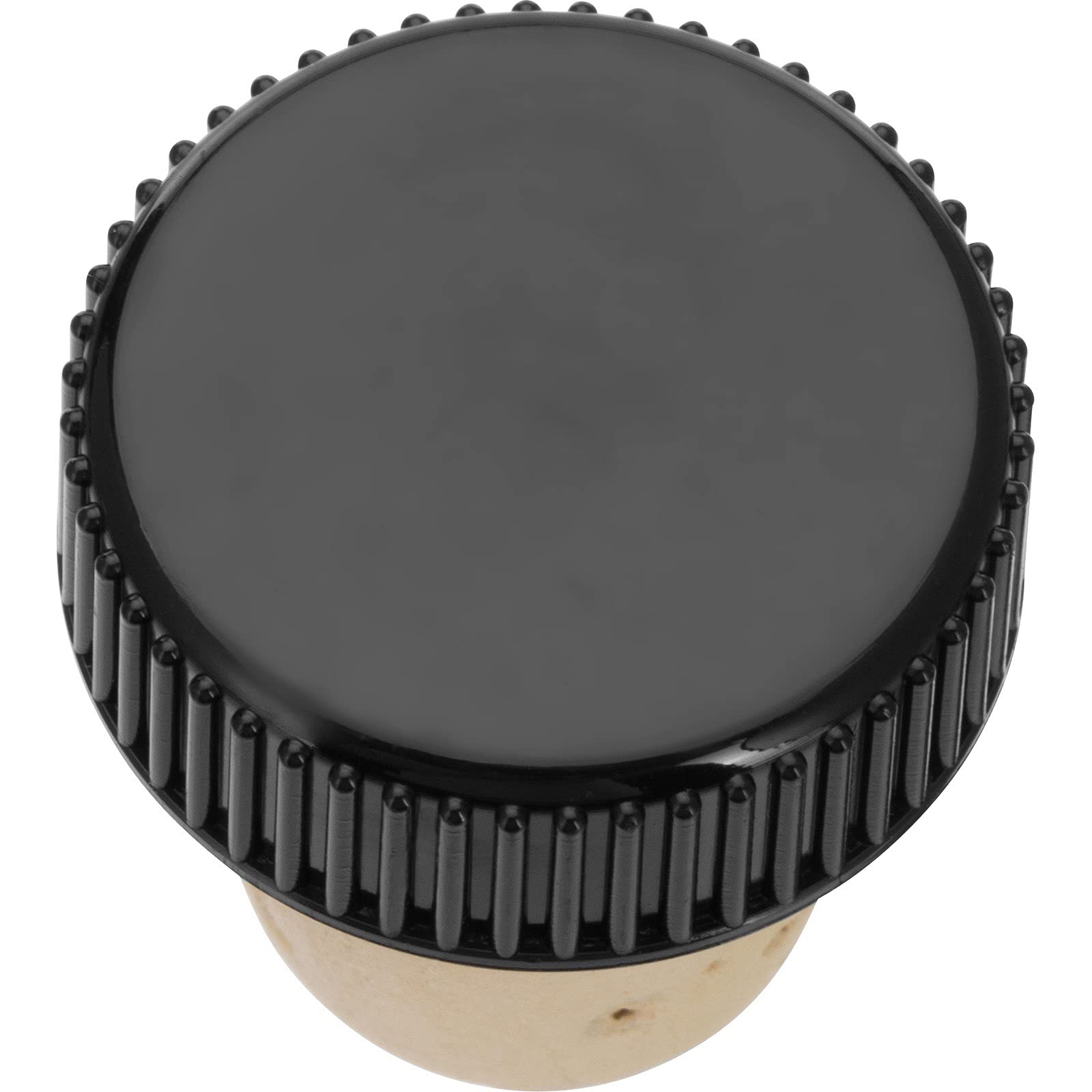 Westmark 12 tappi per bottiglie di vino, liquori, olio o aceto, sughero naturale/plastica, marrone chiaro/nero, 482020E4
