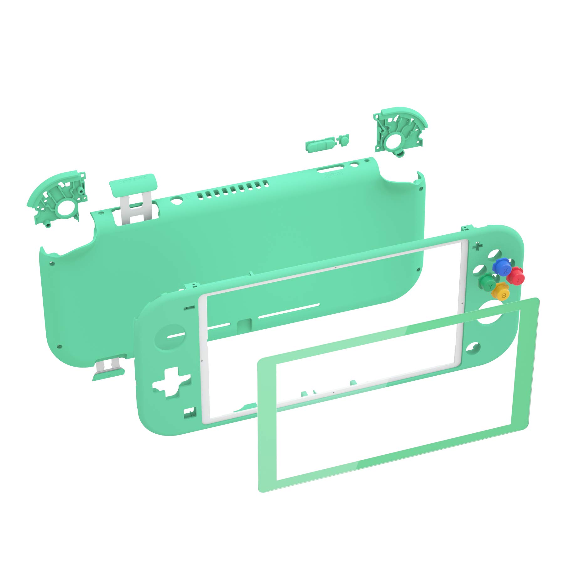 Amazon.co.jp: eXtremeRate ソフトタッチ ミントグリーン DIY 交換用