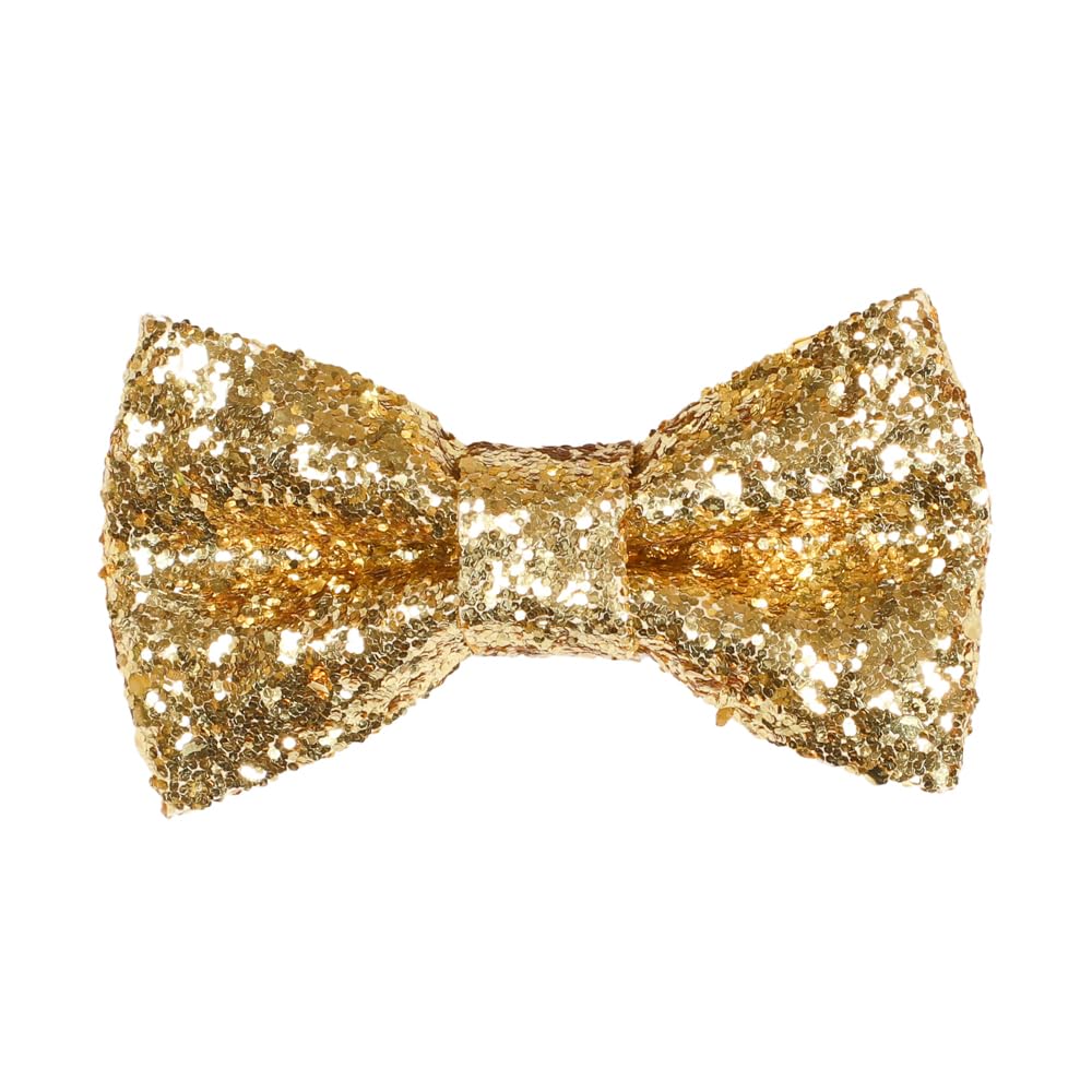 Pet Brands Gold Sequin Bow Tie for Dogs