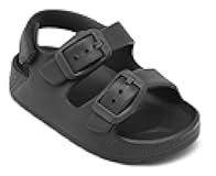 ChayChax Toddler Boys Girls Double Buckle Sandals Children's Adjustable Back Strap Water Sandal