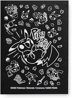 Pok mon Center: Pok mon TCG: Pikachu Comic-Style Card Sleeves (65 Sleeves)