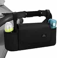 Bolsa Organizadora Universal Para Cochecito De Bebé - Gran Capacidad, Con Portabiberones Aislados Y Correa Ajustable