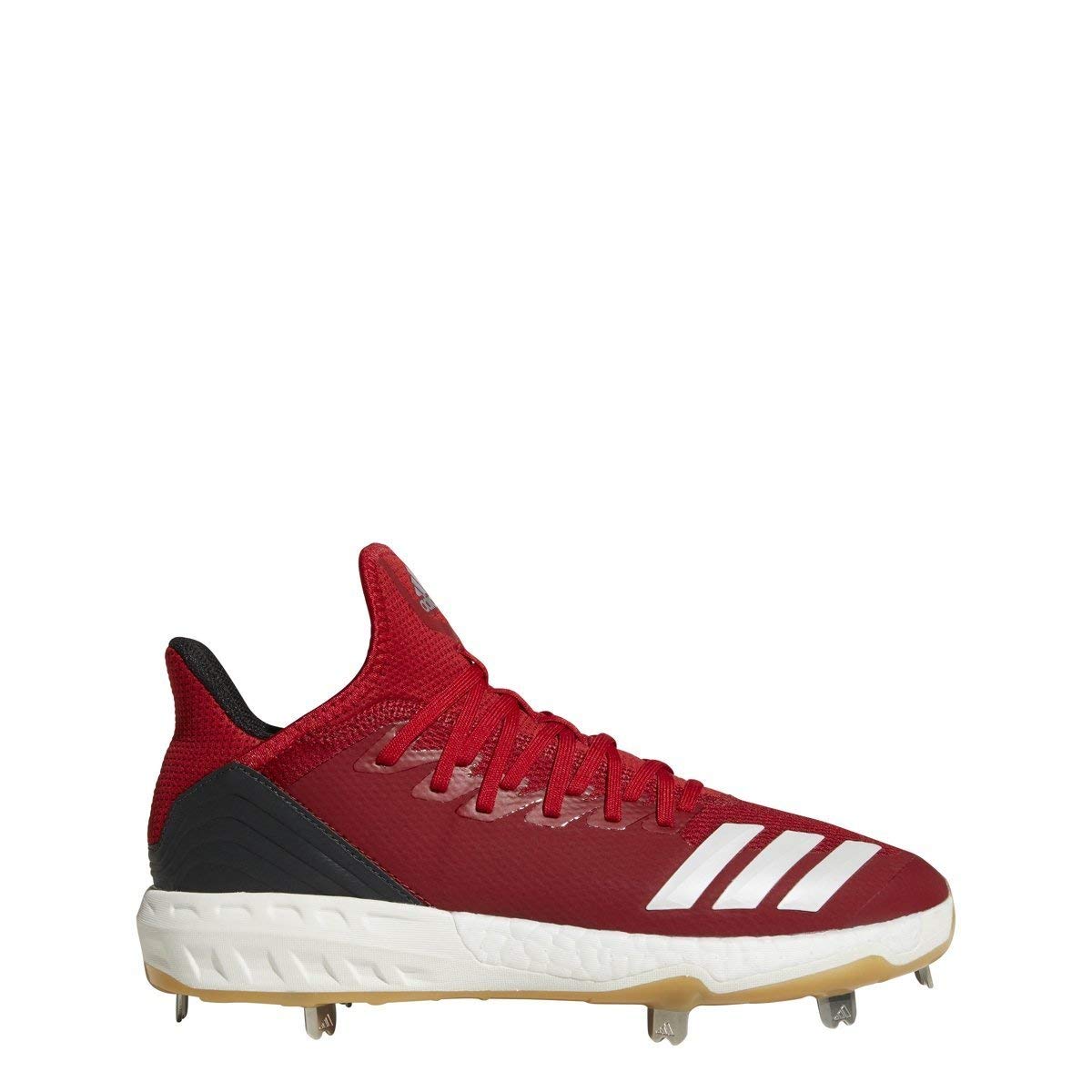 adidasIcon 4 Cleat - Men's Baseball 11 Power Red/Cloud White/Carbon