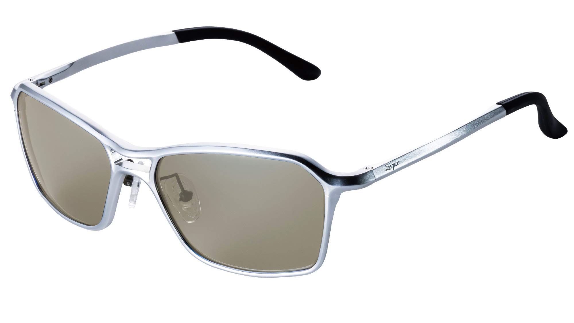 Amazon | Zeque(ゼクー) 偏光サングラス VEGA(ヴェガ) F-1821 シルバー