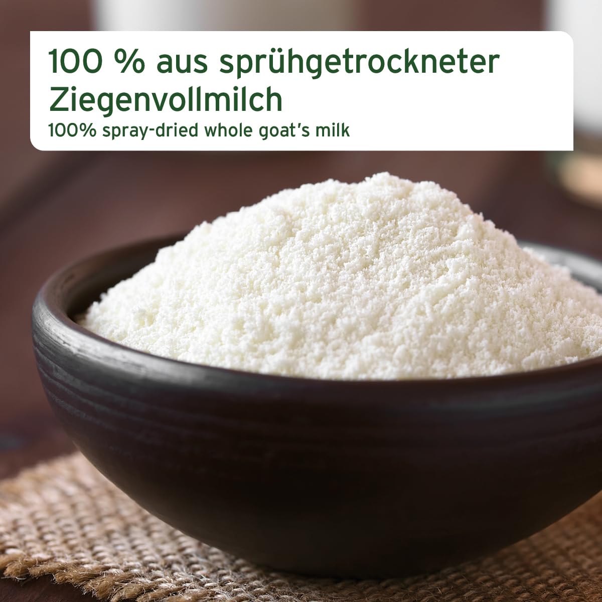AniForte Ziegenmilch Pulver für Hunde 500 g - essentielle Nährstoffe für jedes Alter, für Immunsystem, Verdauung & Vitalität, als Muttermilchersatz