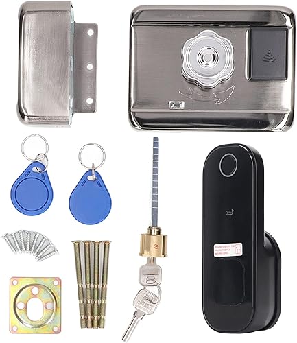 Cerradura de puerta de entrada sin llave Cerradura de huella digital Cerradura de cerrojo de seguridad Control remoto Cerradura eléctrica WiFi para disponible en Yaxa Venezuela