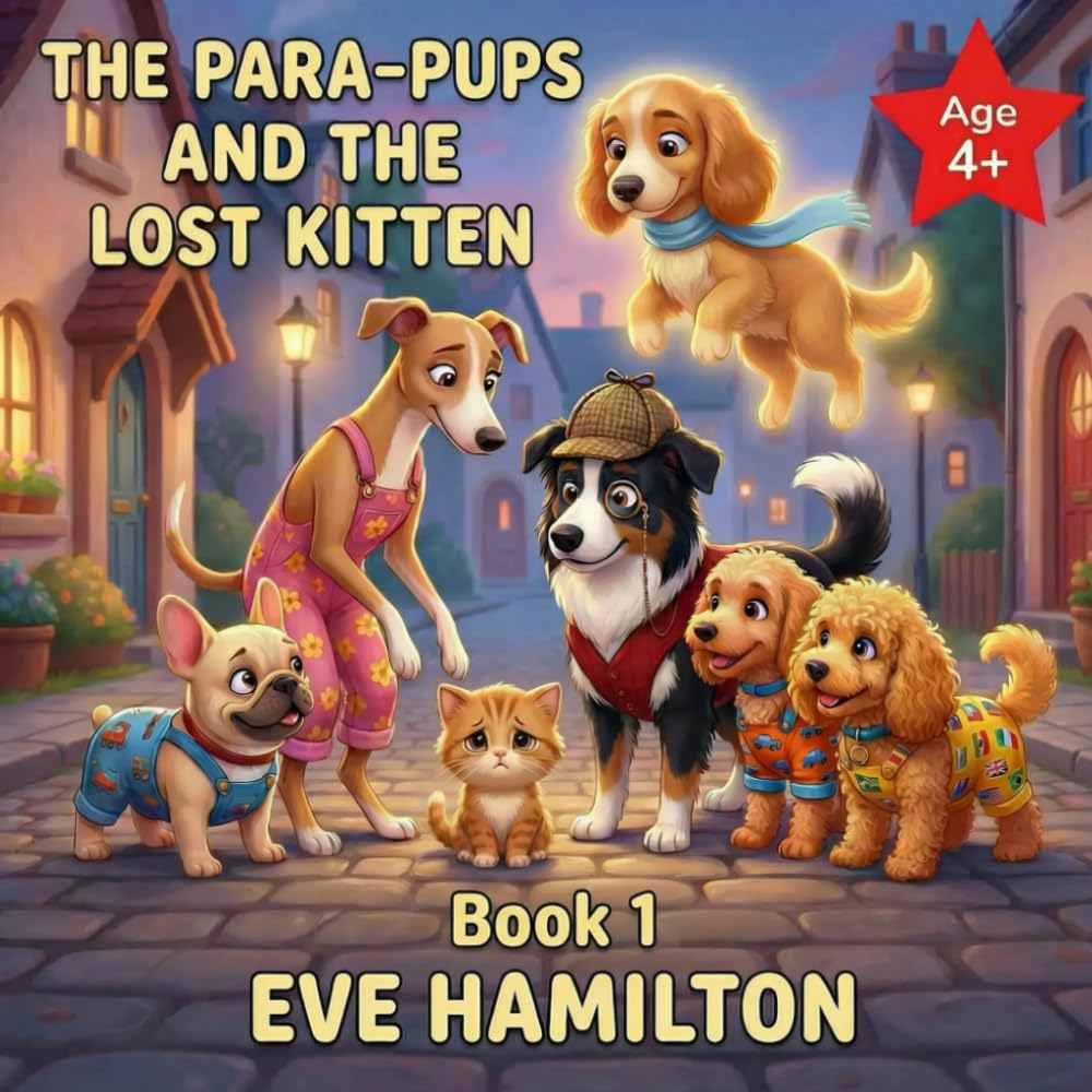 The PARA-PUPS and The lost kitten: book 1 (The PARA-PUPS ADVENTURES)