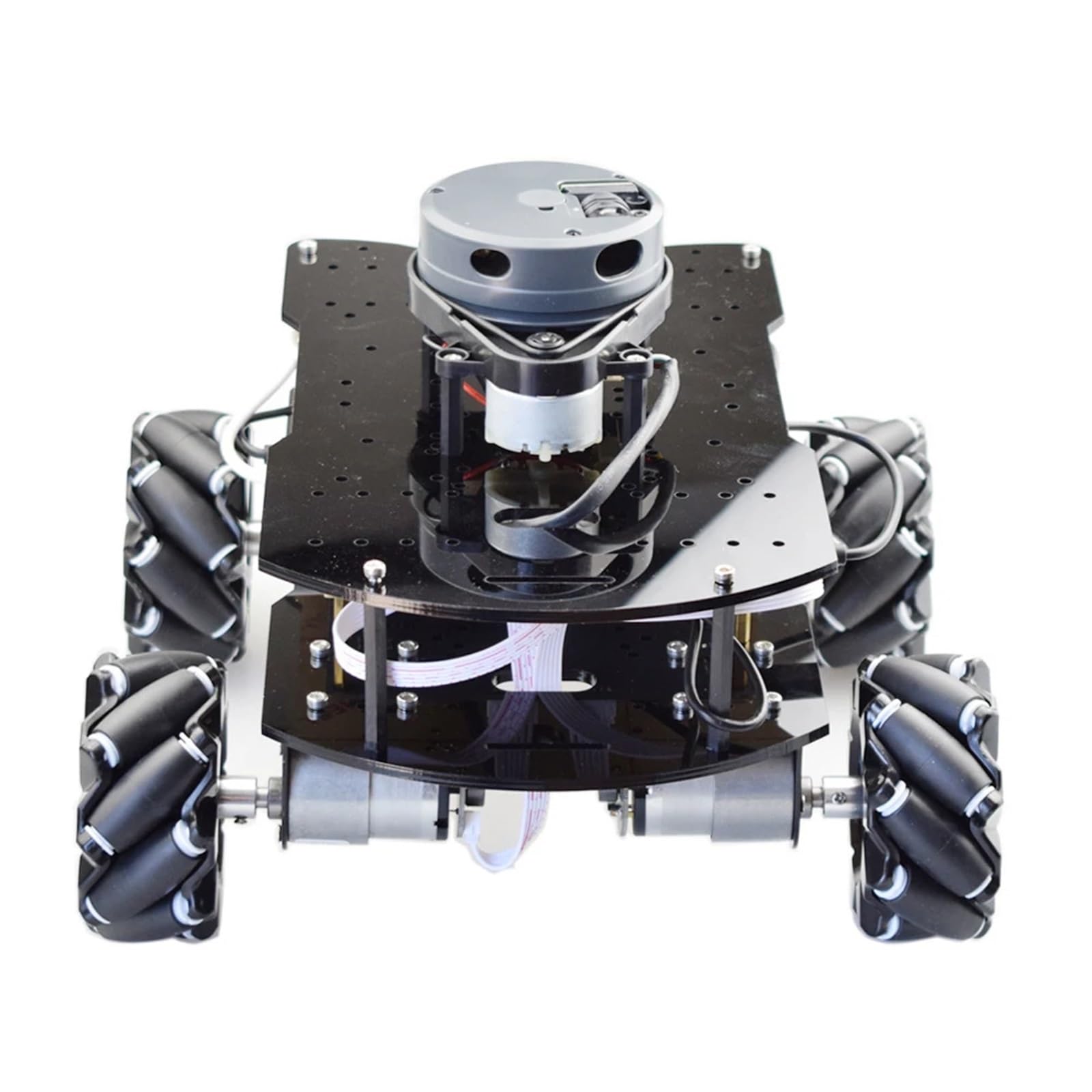 Kit de châssis de Voiture Robot à Roue Mecanum, Pilote Automatique ROS, avec Arduino STM32f103rct6 Raspberry Pi, positionnement Lidar, Conduite automatisée (Size : STM32 Package 1)