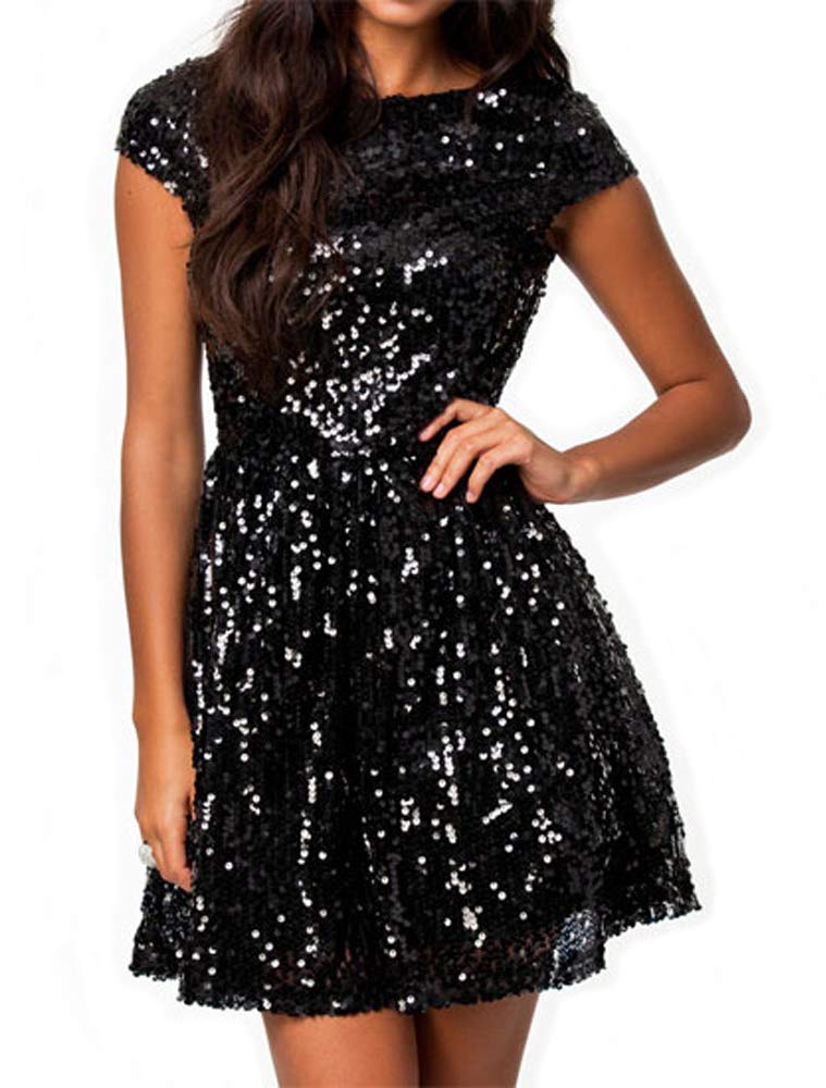 Sequin Skater Dress For Plus Size Torrid Special Occasion Black