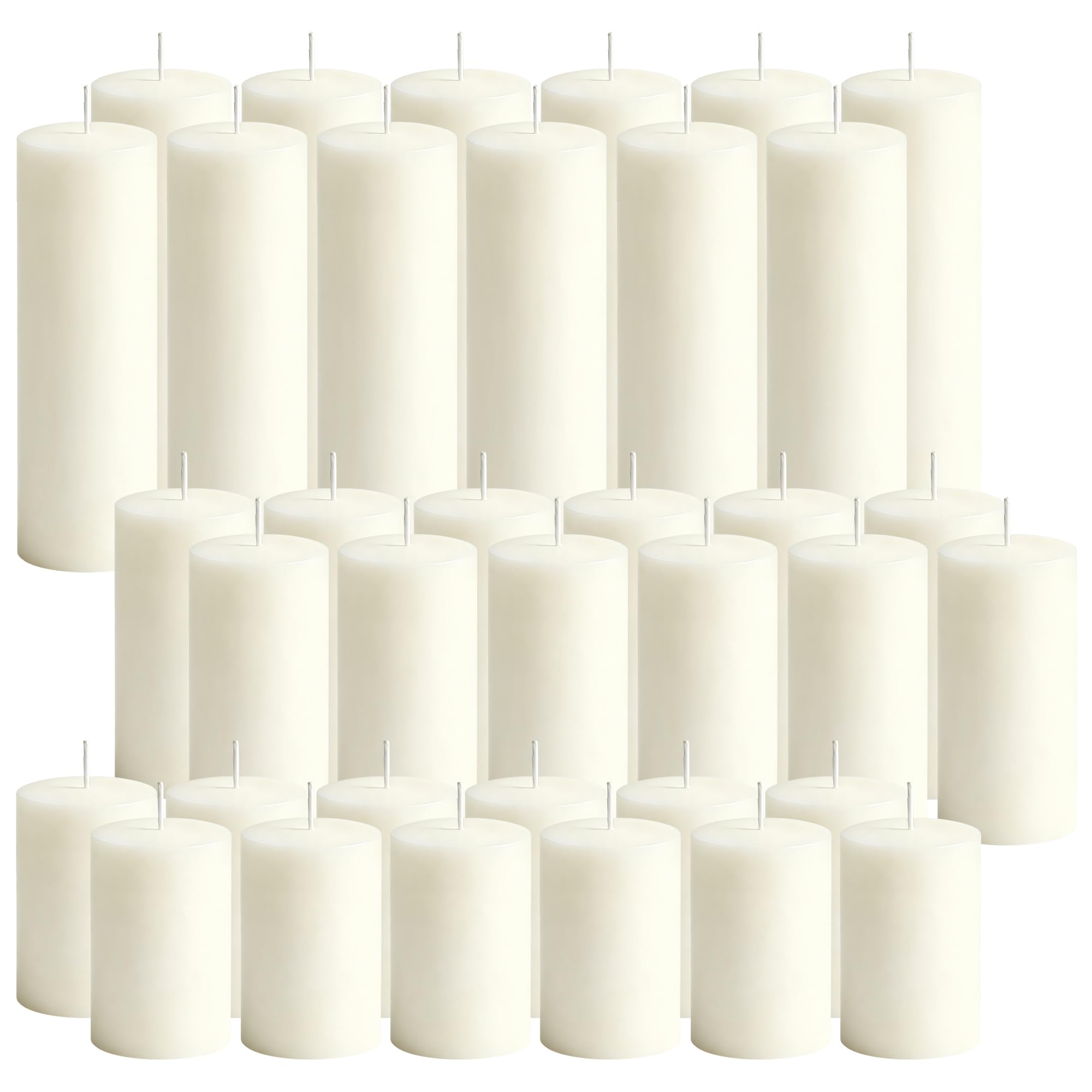 Photo 1 of CCXTNQS 36-Pack Pillar Candles