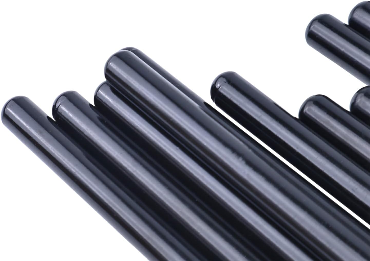 16PCS LS 5/16" Hardened 7.400" Chrome Push Rods Kit Compatible with GM LS1 LS2 LS3 LS6 L92 L99 1999-2013 4.8L 5.3L 6.0L 6.2L Engines