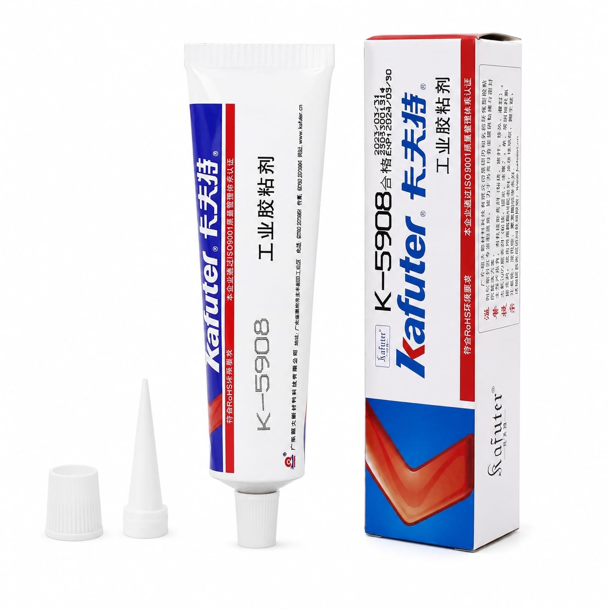 VIDOO Kafuter K-5908 Przezroczysty Płynny Silikon, Cienkowarstwowa Matryca Zalewowa PCB Odporna na Koronę do Wyświetlaczy Optoelektronicznych - 300ml