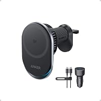 Anker Prime Caricatore Auto MagSafe Qi2 25W con Raffreddamento TEC
