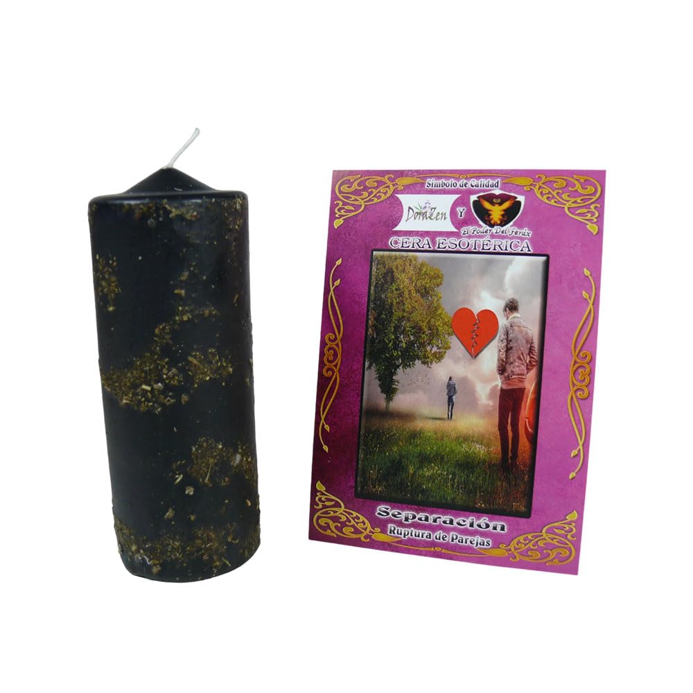 Velón Herbóreo Separación - Ritual místico para provocar ruptura en la pareja - Las Velas de Mariano