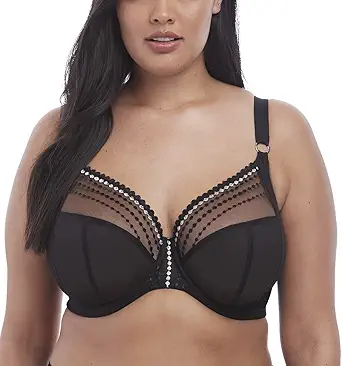 Elomi Matilda unlined plunge underwire bra with J-Hook