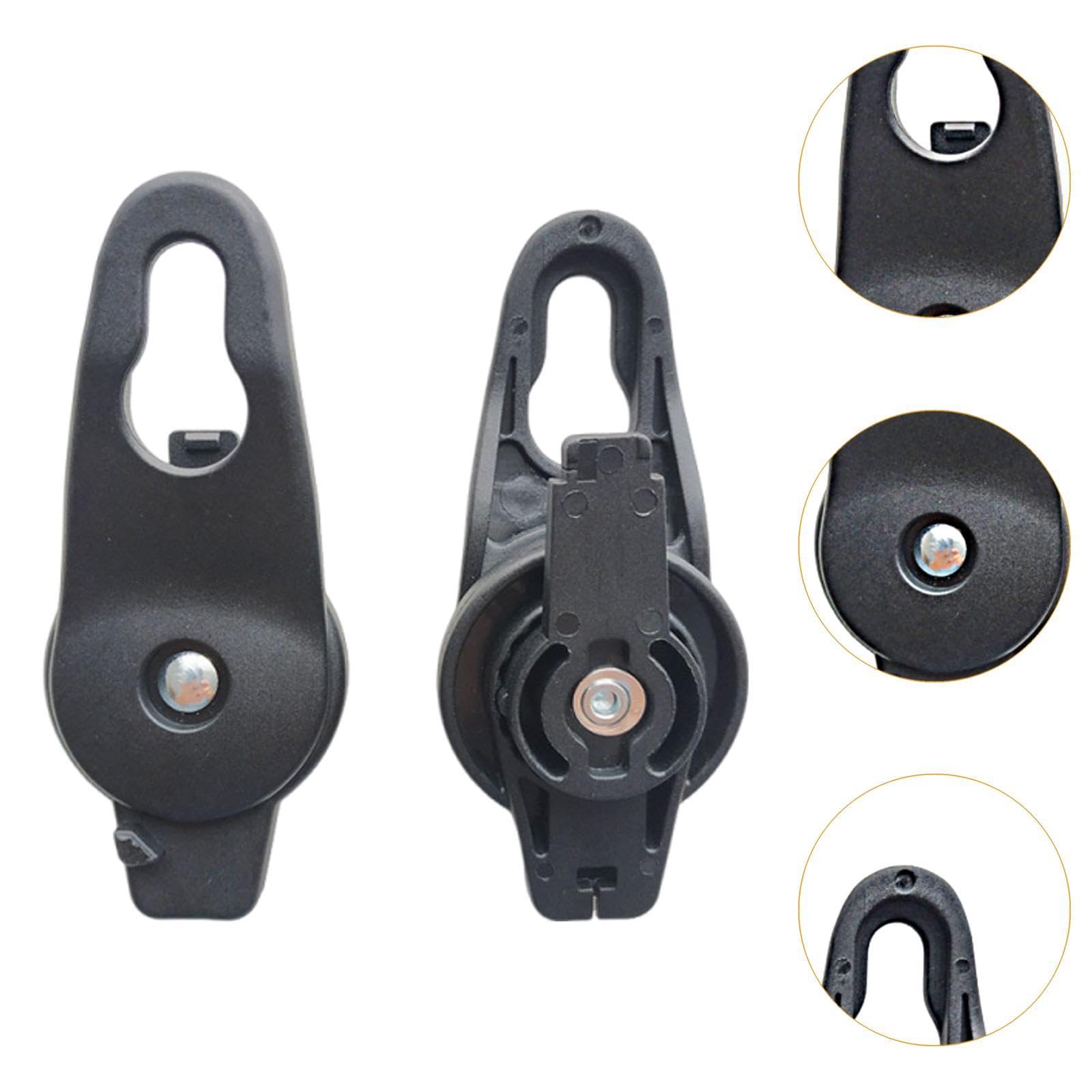 Amagogo 2 Hebillas para Superior Del Toldo Del Cochecito de Bebé, Base de Soporte de Toldo, Accesorio de Liberación Rápida, 9 X 6 X 3 Cm, Piezas de