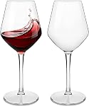 MICHLEY Floating Wine Glasses Pool, Unbreakable Stemmed Wine Glass 100% Tritan Plastic Dishwasher Available Glassware 15 oz, Set of 2