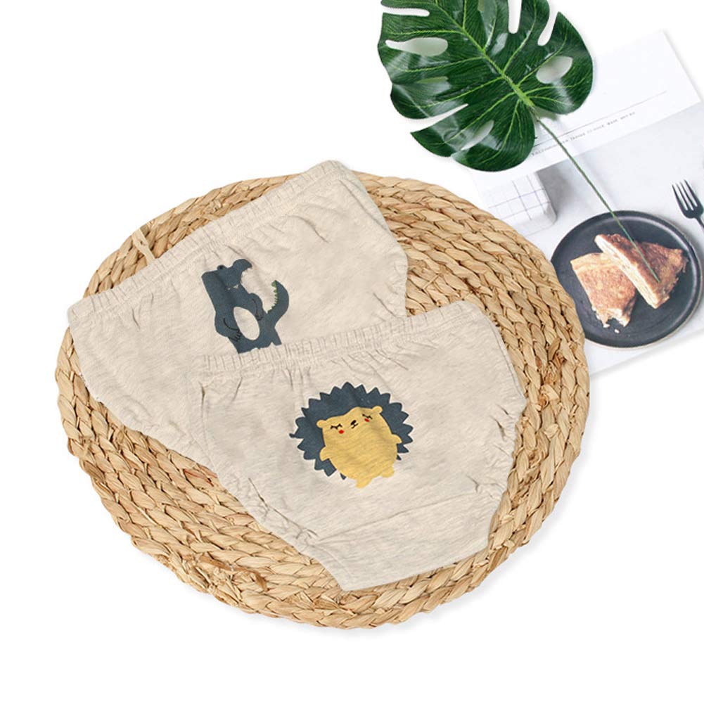 Baby/Kleinkind Jungen & Mädchen 6er Pack Baumwolle Unterhose Unterwäsche Höschen Schlüpfer - in verschiedenen Kombination von Cartoon Stoffdruck(1-3 Jahre)