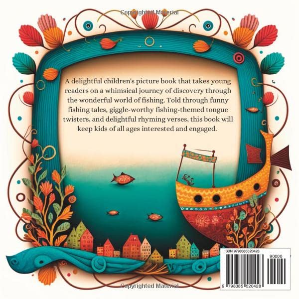 Fishing Book for Kids: If a Fisherman Could Wish for Fish: Books About Fishing | Baby Toddler & Preschool | Children's Picture Book | Rhyming Verses Tongue Twisters & Funny Fishing Tales 2
