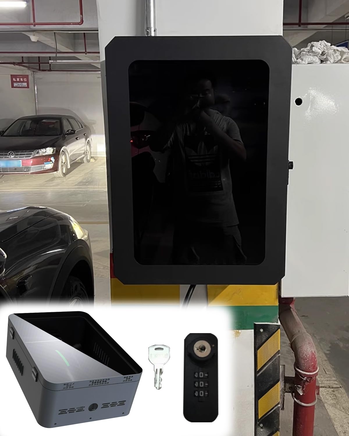 Wallbox borne de recharge verrouillable : protégez votre chargeur extérieur