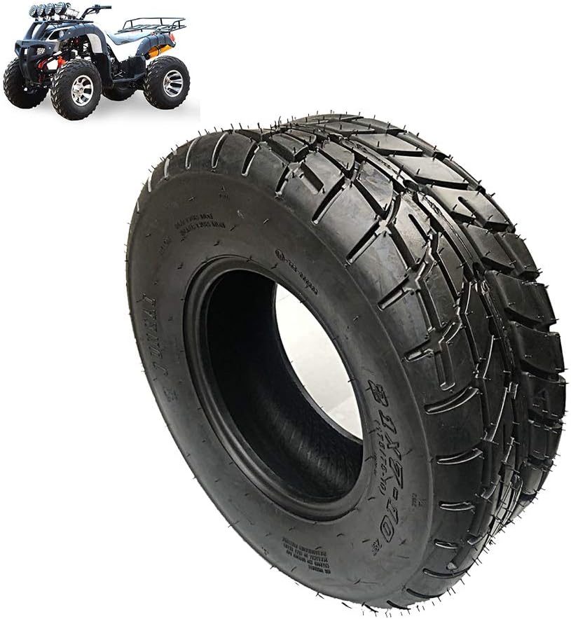 Electric Scooter Tires, 21x7-10 Kart/ATV Tires, 10-inch Wear-Resistant Non-Slip Tubeless Tires, Road and Off-Road Dual-Purpose Tread Pattern