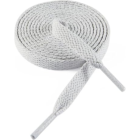 Flat Grey Shoelaces: Elevate Your Sneakers