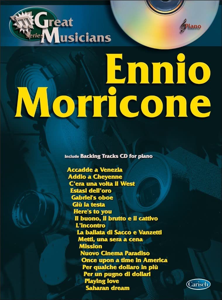 ENNIO MORRICONE: GREAT MUSICIANS SERIES PIANO+CD